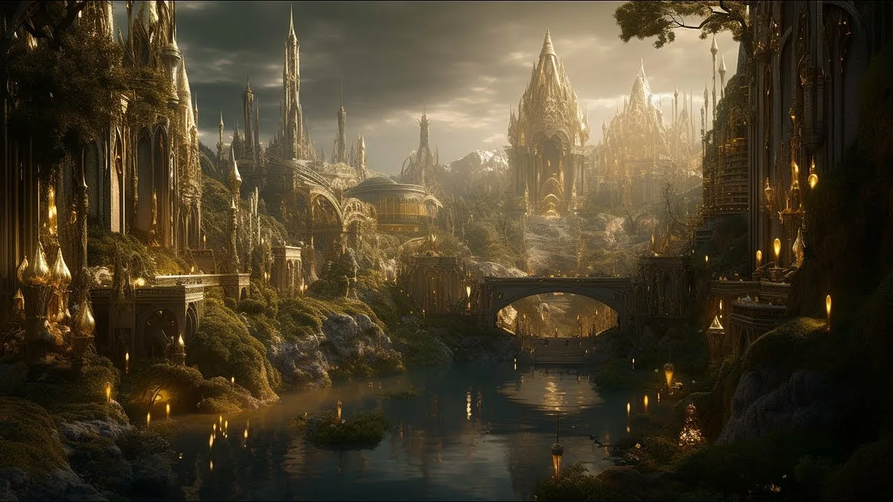 Mythical Realm Illustration